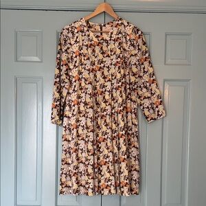 Tory Burch floral Dress- perfect for Thanksgiving